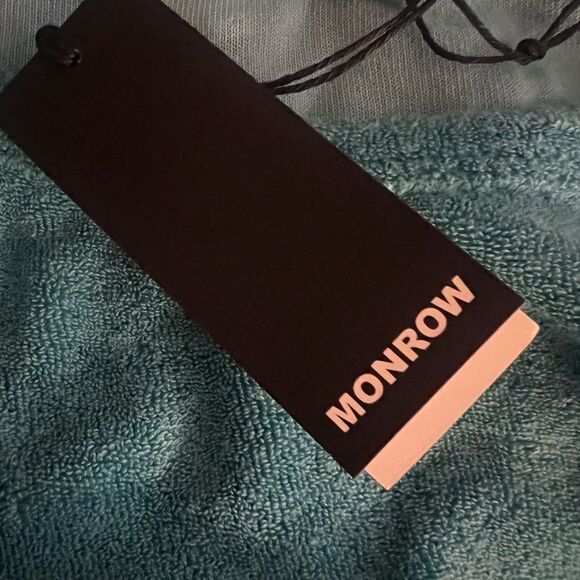 NWT Monrow terry cloth sleeveless tank top women's size xxs - Picture 6 of 11